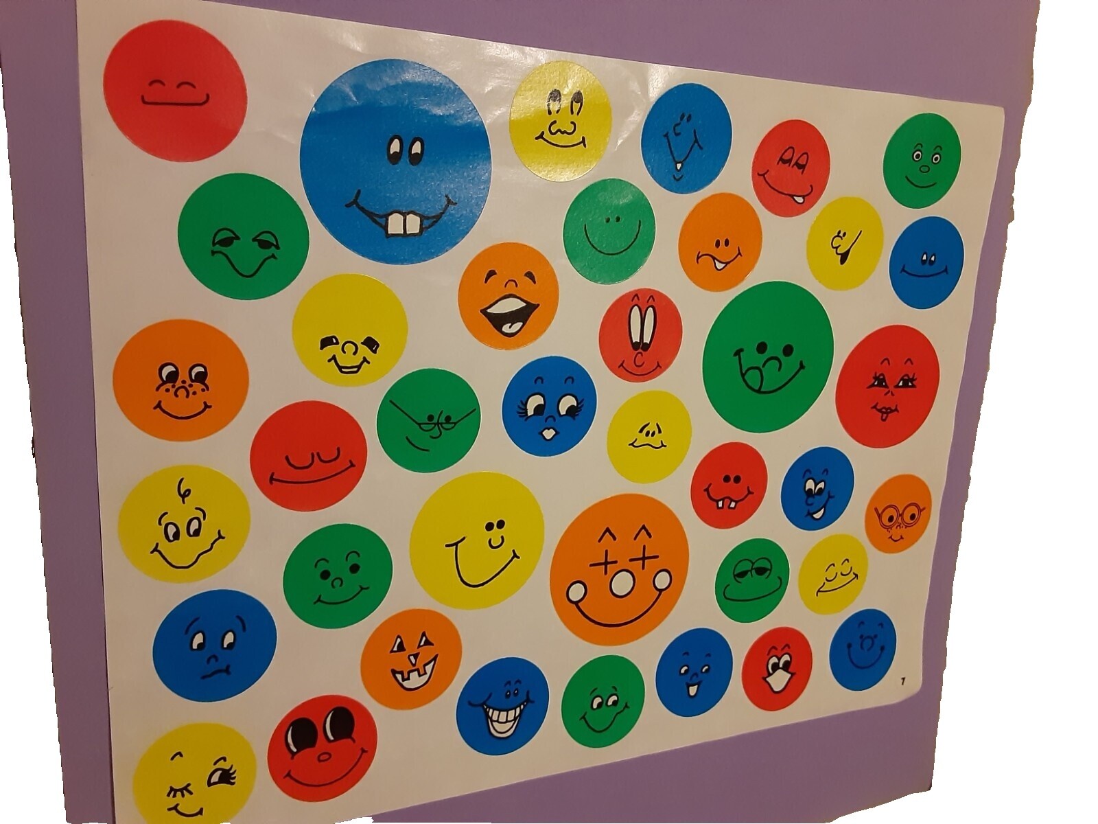 Vintage Smiley Face Stickers | eBay