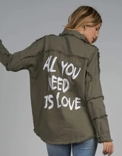 Elan Dawn Jacket All You Need Is Love Nwt Size 3x Green