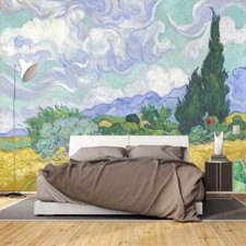 Purple Stream Code Full Wall Mural Photo Wallpaper Printing 3D Decor Kid...