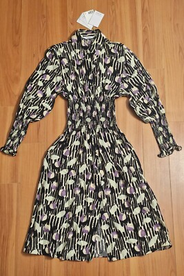 long sleeve black midi dress formal Adrianna Papell Pleated Tie Waist Midi Dress