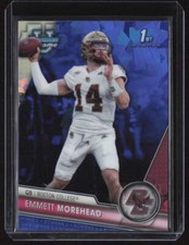 2023 Bowman University Chrome Sapphire #40 Emmett Morehead