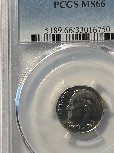 1996-W Roosevelt Dime MS66 West Point - Image 2 of 3