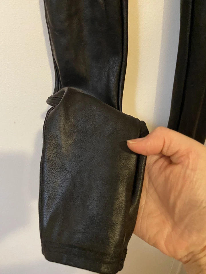 Леггинсы Spanx из искусственной кожи для женщин размер S черные - Изображение 3 из 4