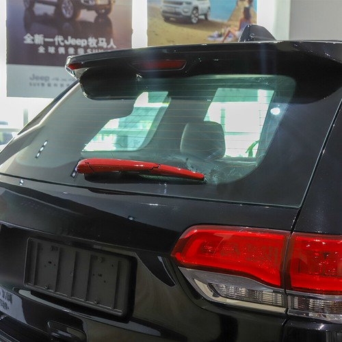 Rear Window Wiper Cover Trim Decor Accessories For Dodge Durango 2011-2020 Red - Picture 11 of 12
