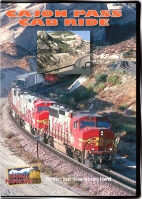 NEW Cajon Pass Cab Ride DVD by Highball Productions