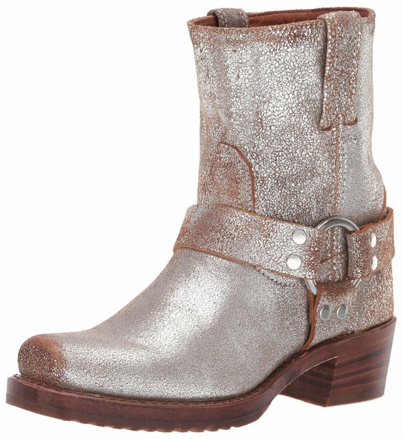 frye silver boots