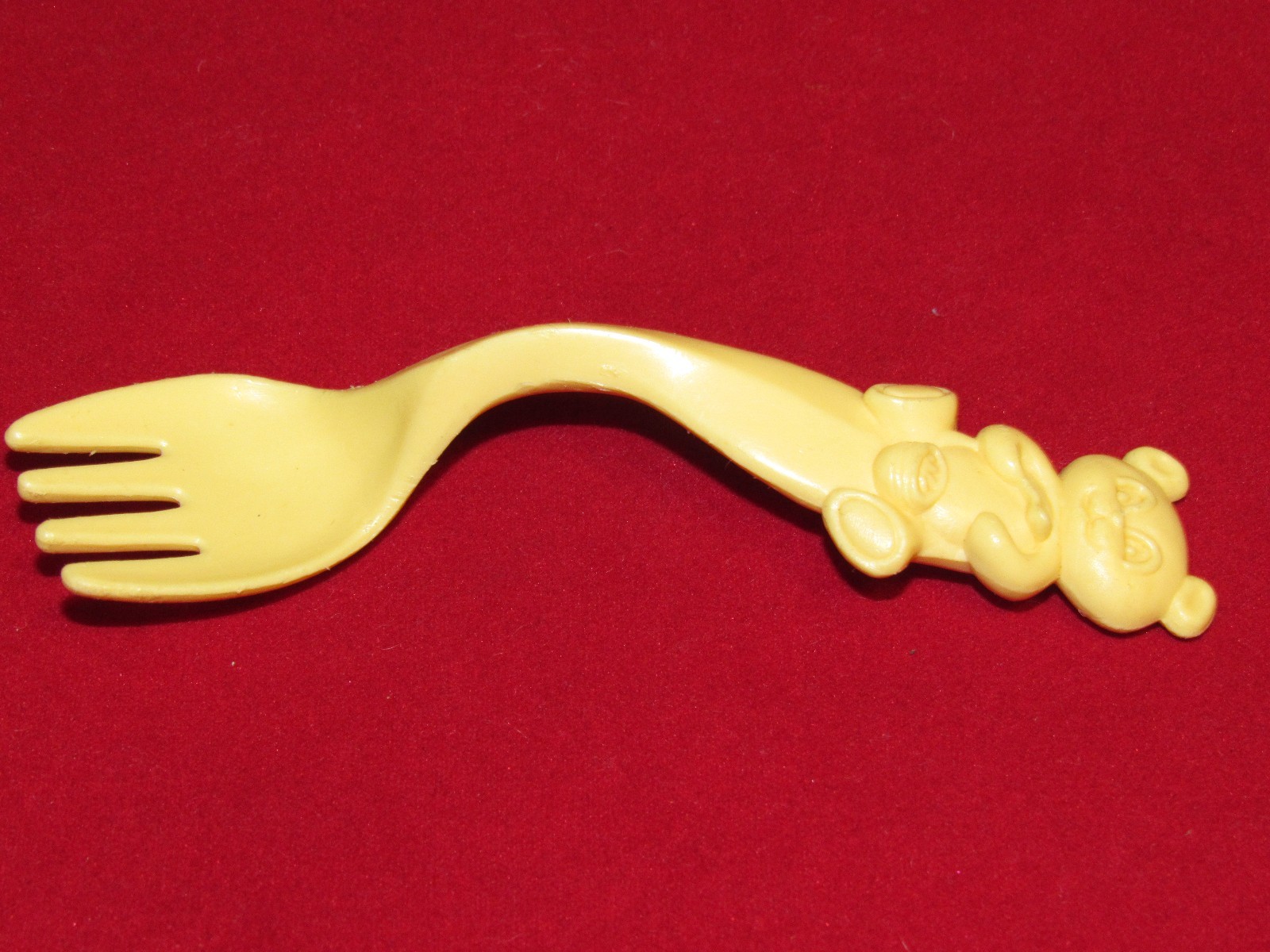 RARE!! SANITOY PLASTIC BABY SPOON & FORK ,MADE IN HONG KONG ( B11) eBay