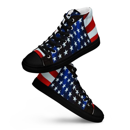 USA Edition UVelsi Canvas High Top Shoes Men Sneakers Classic American Version