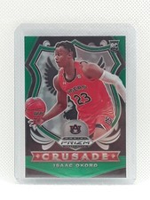 Isaac Okoro 2019-20 Prizm Draft Picks Basketball - Crusade #84 GREEN - Auburn