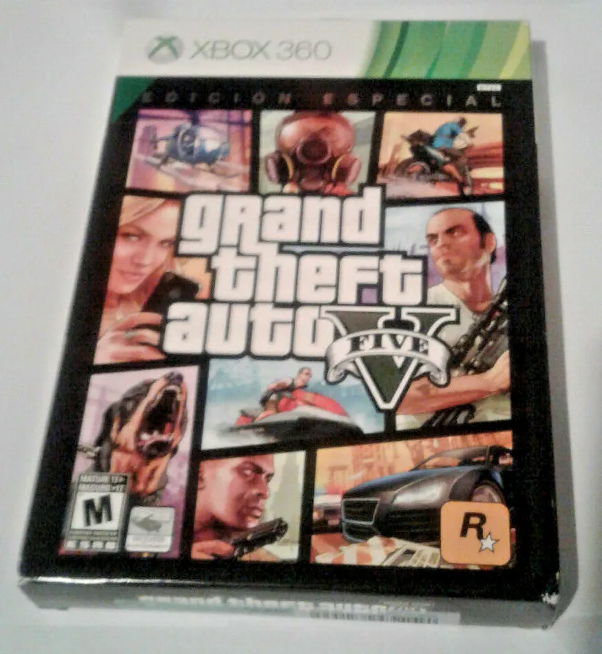 Grand Theft Auto V Special Edition Xbox 360 Game : : Everything Else