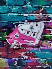    Franklin   Girls Baseball Glove 10.5    Pink  White   4731   RTP Series RHT