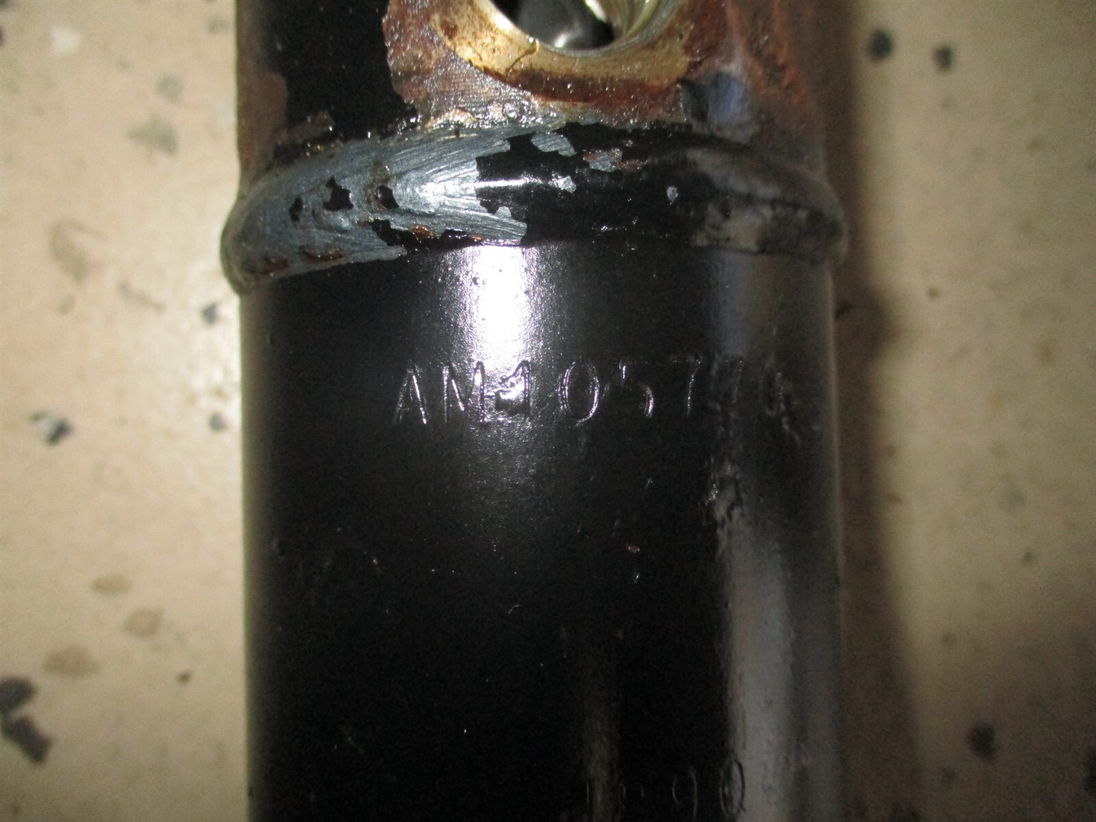 JOHN DEERE 420 430 L&G POWER STEERING HYD CYLINDER RAM AM147172 PARTS