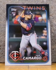 BASEBALL CARD TOPPS UPDATE SERIES 2024 MINNESOTA TWINS JAIR CAMARGO ROOKIE US314