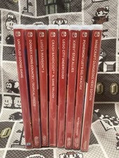 Replacement Empty Case Nintendo Switch Lot of 8 NO GAMES Minecraft Pok mon