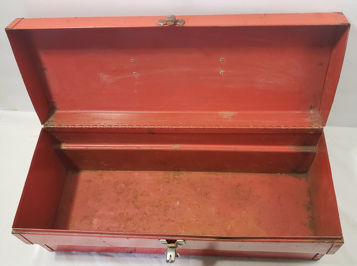 1970s Dodge Mopar Hemi Scat Pack Super Bee Bumblebee Red Toolbox