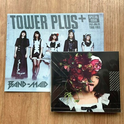 band maid limited CD＋フライヤー BAND-MAID CD & DVD Brand New MAID Type A w/ Flyer BANDMAID Free