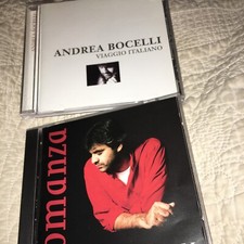 Andrea Bocelli CD LOT Viaggio Italiano + Romanza