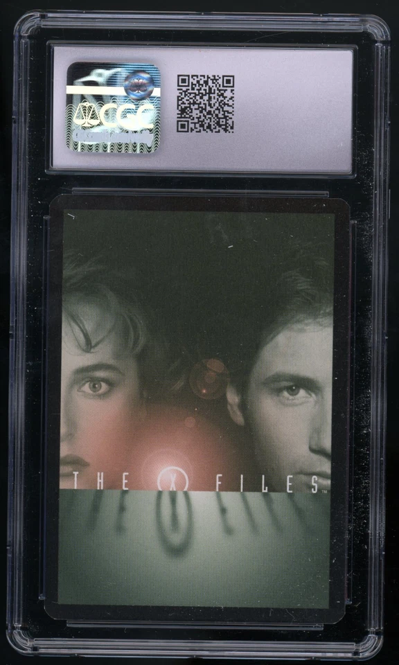 AGENT DANA SCULLY X-Files CCG (1996) Premiere Edition XF96-0173v1 Fixed CGC 8.5 - Image 2 of 2