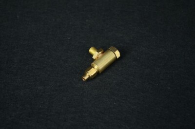 Microcosm P6 Brass Check Valve 1/4''''x40TPI & 3.5mm Pipe for Steam Engine Boilers