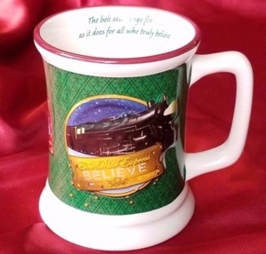 hallmark polar express hot chocolate mug