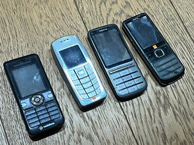 Retro Vintage Handys Restposten Nokia Sony Ericsson Ersatzteile oder Reparaturen