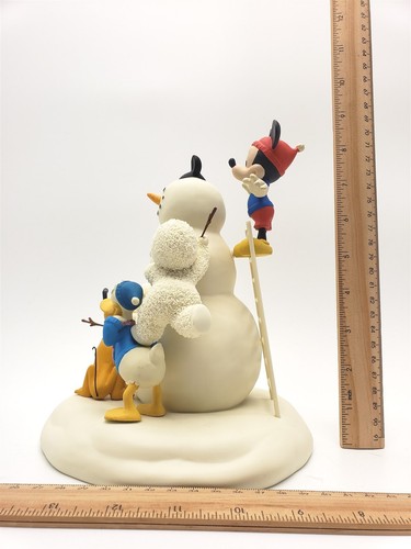 Department 56 Disney Mickey Pluto & Donald Duck Snowbabies - Guest Collection - Picture 17 of 19