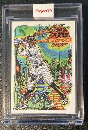 2021 Topps PROJECT 70 AARON JUDGE by JK5 card 919 Artist Proof 34/51