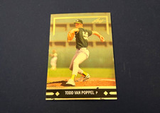 1991 Gold Leaf Baseball Todd Van Poppel Rookie Card #BC9 Set Break NM
