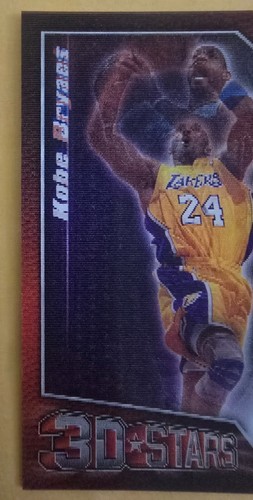 2009-10 Upper Deck KOBE BRYANT & LEBRON JAMES *3D STARS* NICE!! - Picture 5 of 10