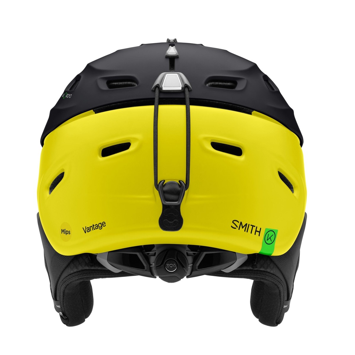Smith Vantage MIPS Snow Helmet, Matte Black/High Voltage, Large | eBay