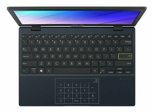 ASUS E210 11.6 Inch Intel Core Celeron 4GB RAM 64GB eMMC Windows Cloudbook- Blue - Picture 3 of 12