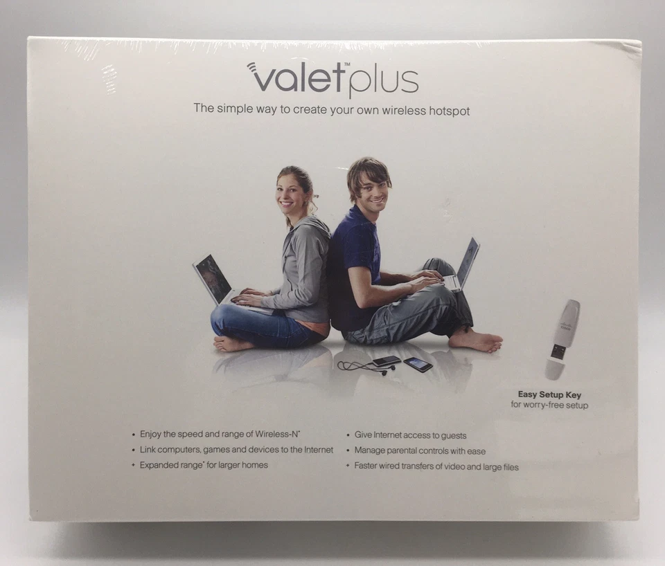 CISCO Valet Plus M20 802.11b/g/n Gigabit Wireless HotSpot Router up to 300Mbps - Image 2 of 4