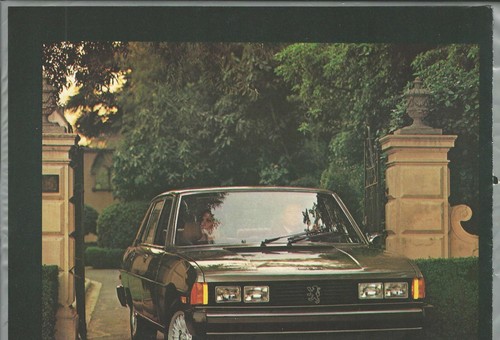 1978 PEUGEOT 604 advertisement, Peugeot 604 sedan - Picture 2 of 3