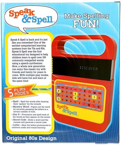 NEW BASIC FUN: Retro Speak and Spell Electronic Game - Picture 6 of 9