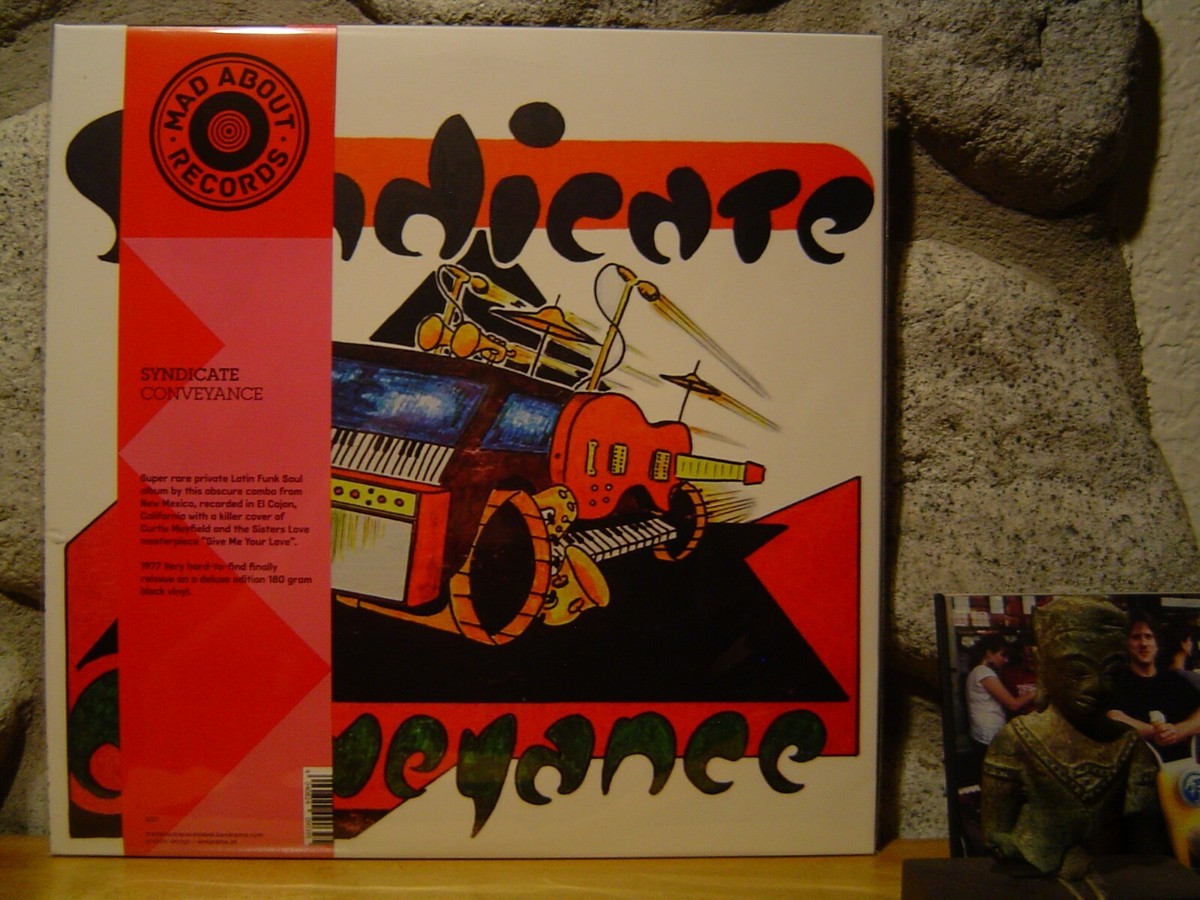 SYNDICATE Conveyace LP/1977 New Mexico/Rare Latin Funk Soul/Curtis 