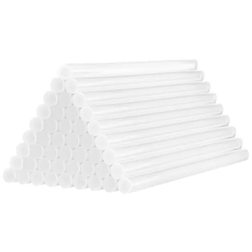 Colla a Caldo Stick Ricarica Per Pistola Diametro 7-11 mm Pezzi 40-80-120 traspa