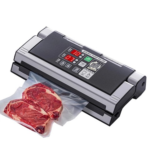 Kleine Vakuumierer Verpackungsmaschine Automatische Vakuum Lebensmittel Versiegelung Maschine - Bild 7 von 8