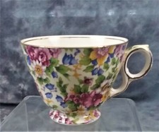 VINTAGE ROYAL WINTON CHEADLE FOOTED TEACUP "ONLY" MADE IN ENGLAND