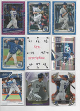NEW Kansas City Royals U-PICK Serial #'d JERSEY AUTO Rookie PEREZ SINGER GREINKE