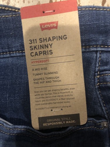 Levi’s 311 Shaping Skinny Capris 26W - Picture 7 of 7
