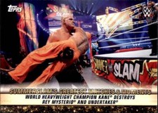 2019 Topps WWE Summerslam Greatest Matches GM-32 Randy Orton def. Christian