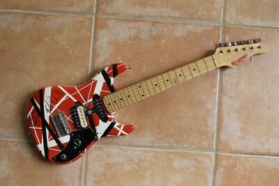 Eddie Van Halen Kramer Guitar Collection from 1984 ''Hot For Teacher'' Video EVH
