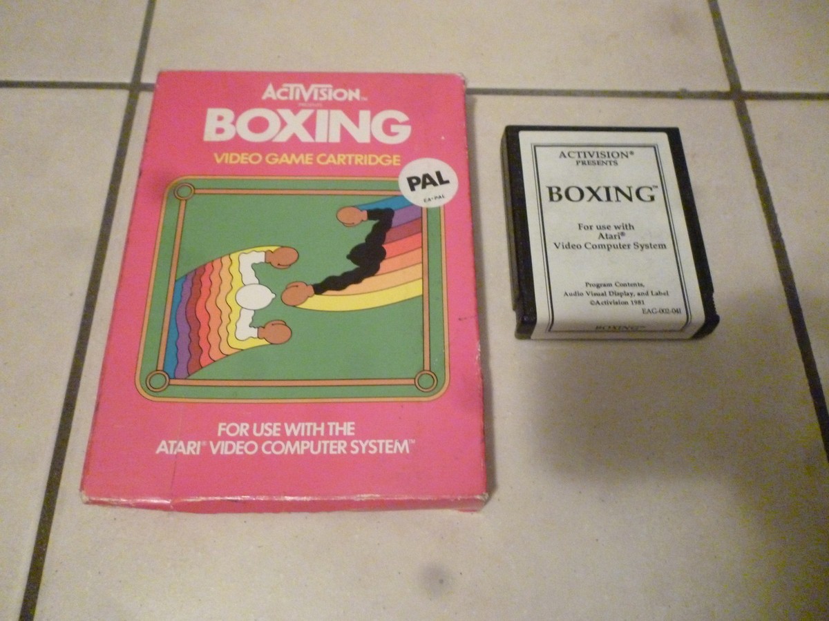 Jeu Atari 2600 Realsports Boxing - Jeux vidéo