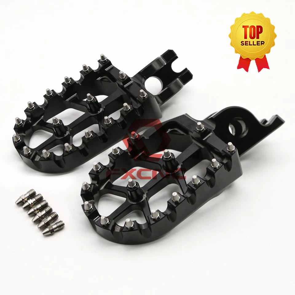 EUA PARA RMZ250 2005-2006 CNC Unhas Pivô Pedal Apoio para Pés Footpeg Preto - Imagem 4 de 4