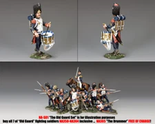 KING & COUNTRY THE AGE OF NAPOLEON NA365 FRENCH OLD GUARD DRUMMER