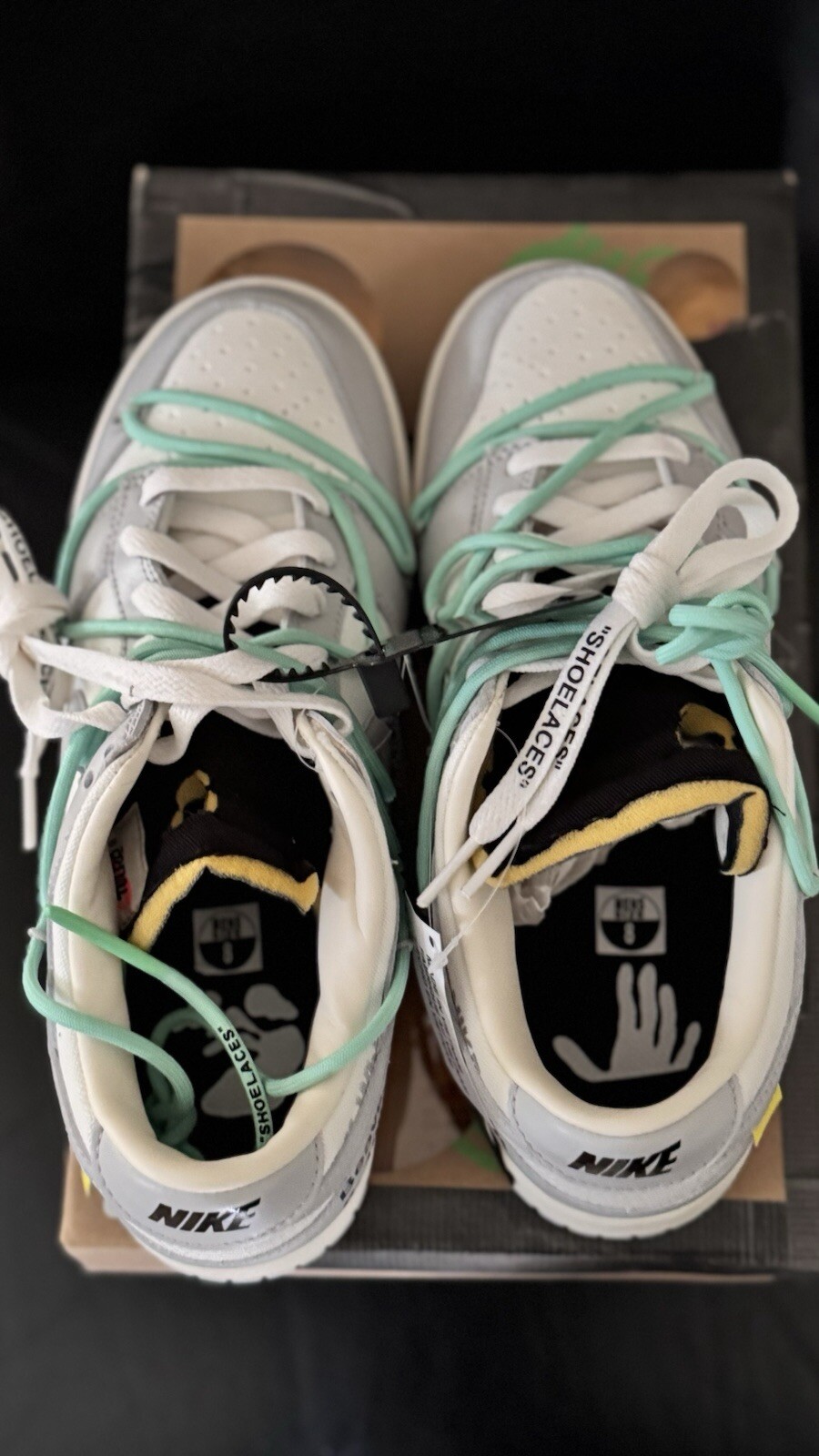 OFF WHITE X NIKE Nike Off White x Dunk Low lotto 04 di 50 taglia 8 nuove autentiche