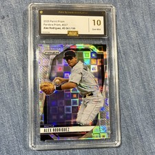 Panini 2025 Prizm Pandora Prizm Alex Rodriguez #227 Seattle Serial GAS 10 /199