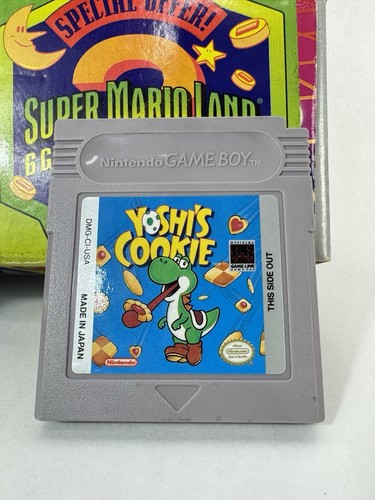 Nintendo Gameboy DMG-01 con Super Mario Land 2 Pak Grigio con extra LEGGI - Foto 4 di 24