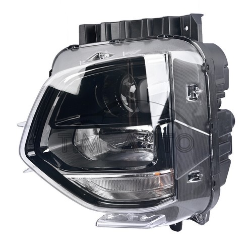 Left Driver Side Headlight For 2019-2020 Santa Fe Black Housing - Picture 8 of 9
