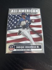 2026 Panini Stars & Stripes Prizm - All-American Enrique Bradfield #14 (RC)